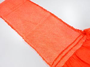 正絹　振袖用　絞り　帯揚げ